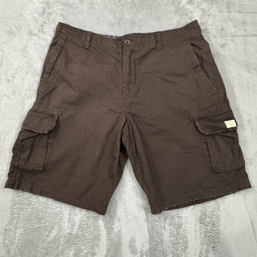 Shorts Mens 40 Brown Cargo 12" Inseam Hiking Outdoor Wrokwear Camping Company 81